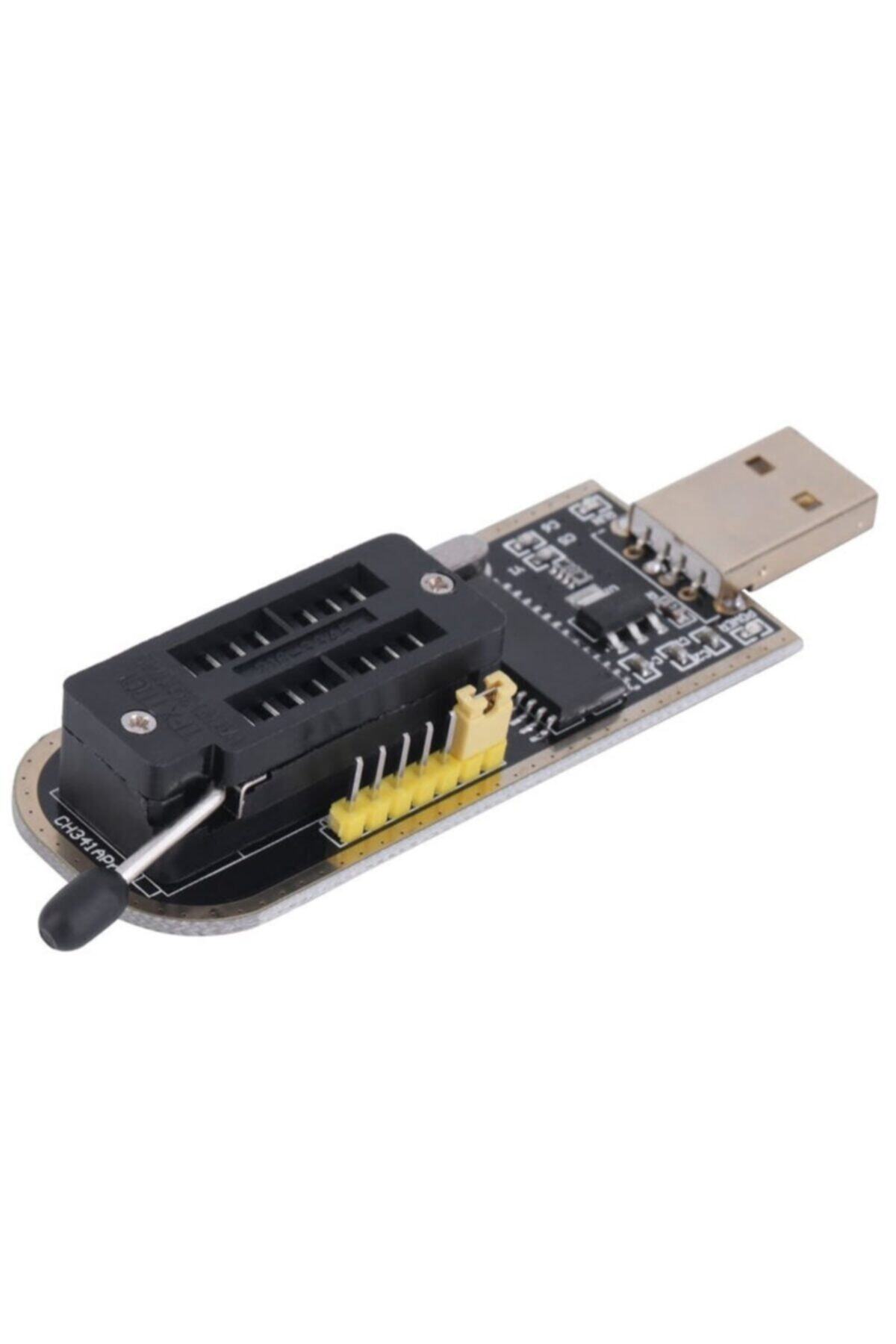Usb Bios Flash Eprom Programlayıcı Ch341a 24 25 Serisi 7