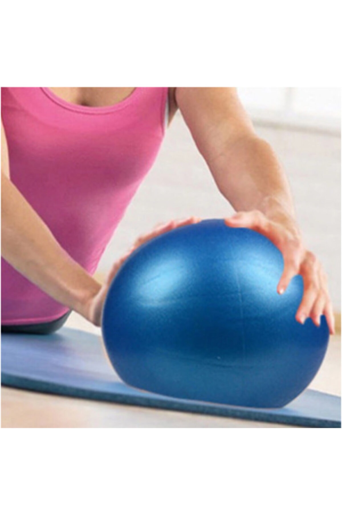 TeknoClass Mini Pilates Topu Jimnastik Yoga Plates Egzersiz Topu 20 cm