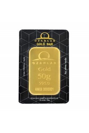 50 gr Ozanlar Külçe Altın ozn-50gr