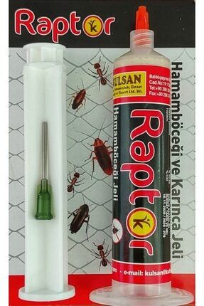 Raptor Jel Hamamböceği Ve Karınca Jeli 35 Gr Böcek Ilacı Yem RAPTOR35