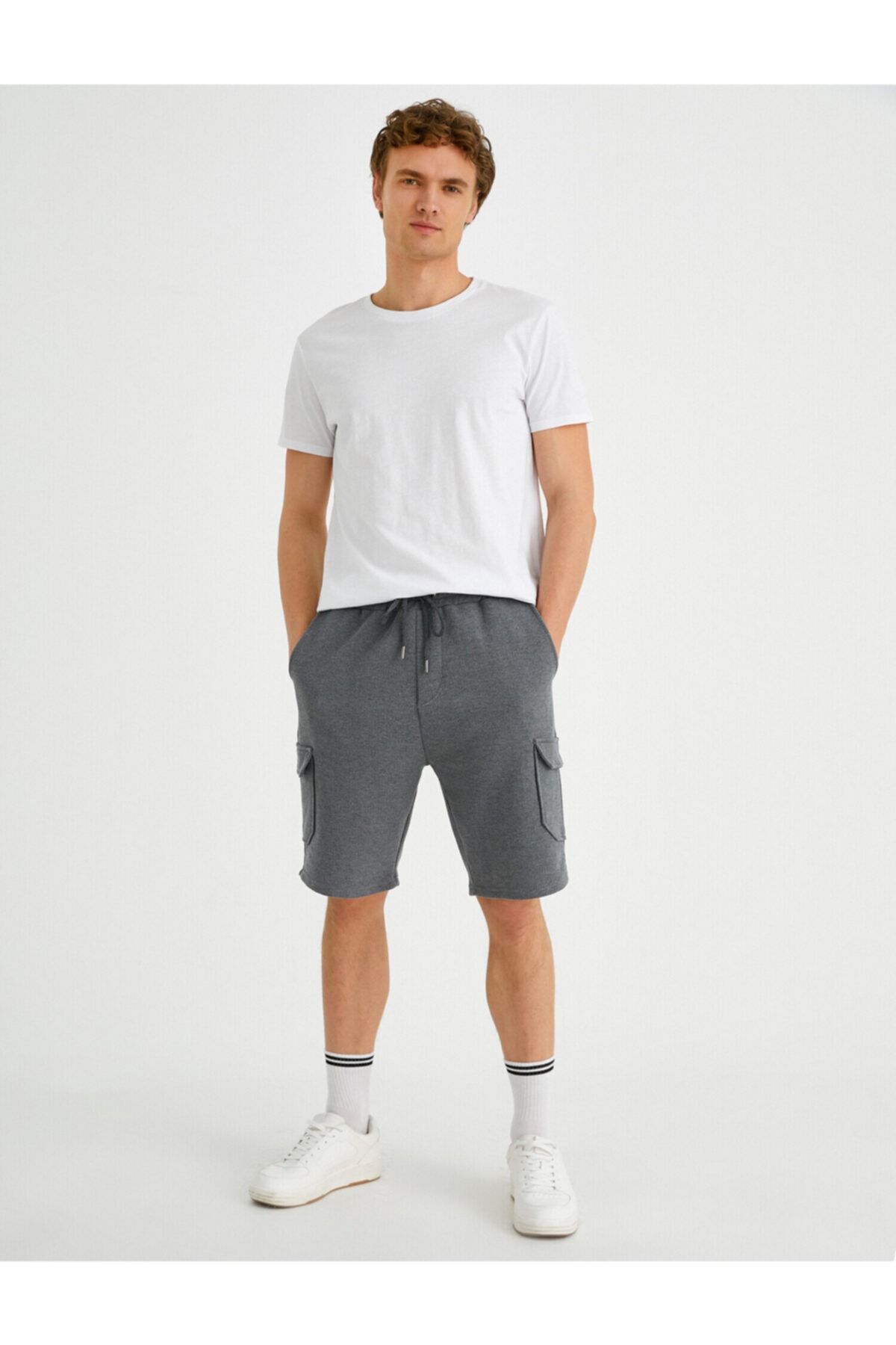 Koton Slim Fit Kargo Şort IV5926