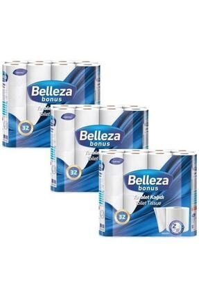 Belleza Bonus Tuvalet Kağıdı 2 Katlı 130 Yaprak 32li X 3=96 Rulo 700242211