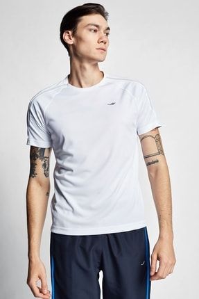 Beyaz Erkek Kısa Kollu T-shirt 22b-1033 22BTEP001033