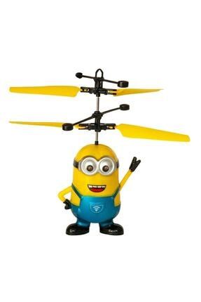 Uçan Şarjlı Minion Oyuncak Hareket Sensörlü mavi brandshop337680
