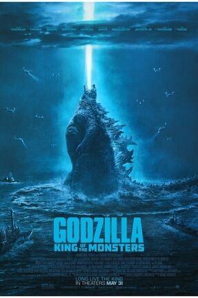 Godzilla King Of The Monsters (2019) 70 Cm X 100 Cm Afiş – Poster Gsafretya TRNDYLPOSTER03622
