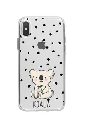 Iphone Xs Max Uyumlu Koala Desenli Premium Şeffaf Silikon Kılıf BilişimAkademiIPHXSMAXSKOALA