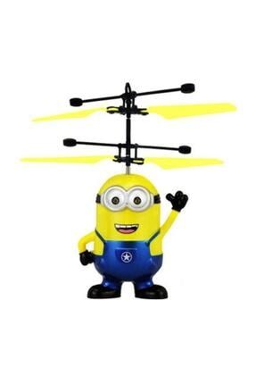 Sensörlü Uçan Minion Şarjlı Karakter Karatoys Helikopter Sensörlü uçan Minion