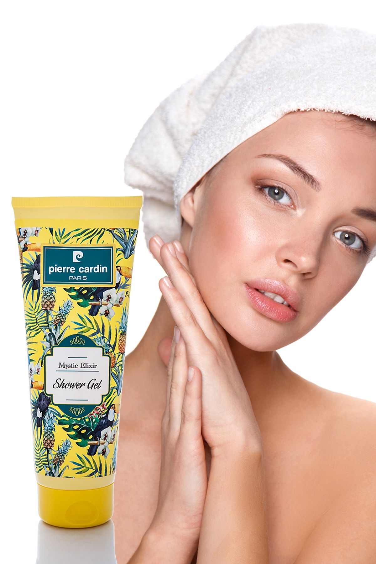 ژل دوش احیا کننده متعادل ویتامین E رایحه Mystical - 250 میلی لیتر Pierre Cardin