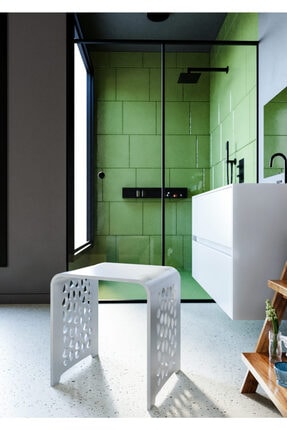 CORİAN AKRİLİK Akrilik Corian Tabure