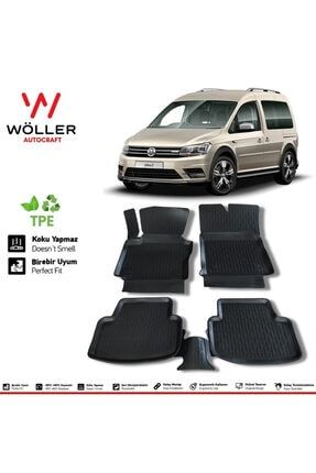 Volkswagen Caddy Paspas 2015 2020 Arası 3d Havuzlu Paspas wöller3dpaspas142