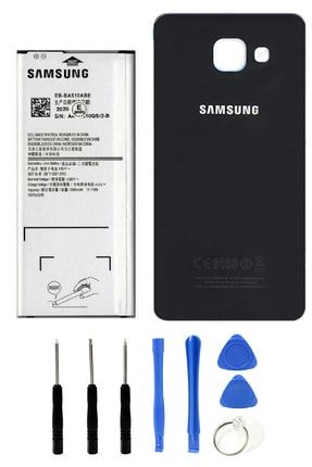Samsung Galaxy A5 2016 A510f Batarya Pil Eb-ba510abe + Arka Kapak Pil Kapağı + Tamir Montaj Seti A510F-58