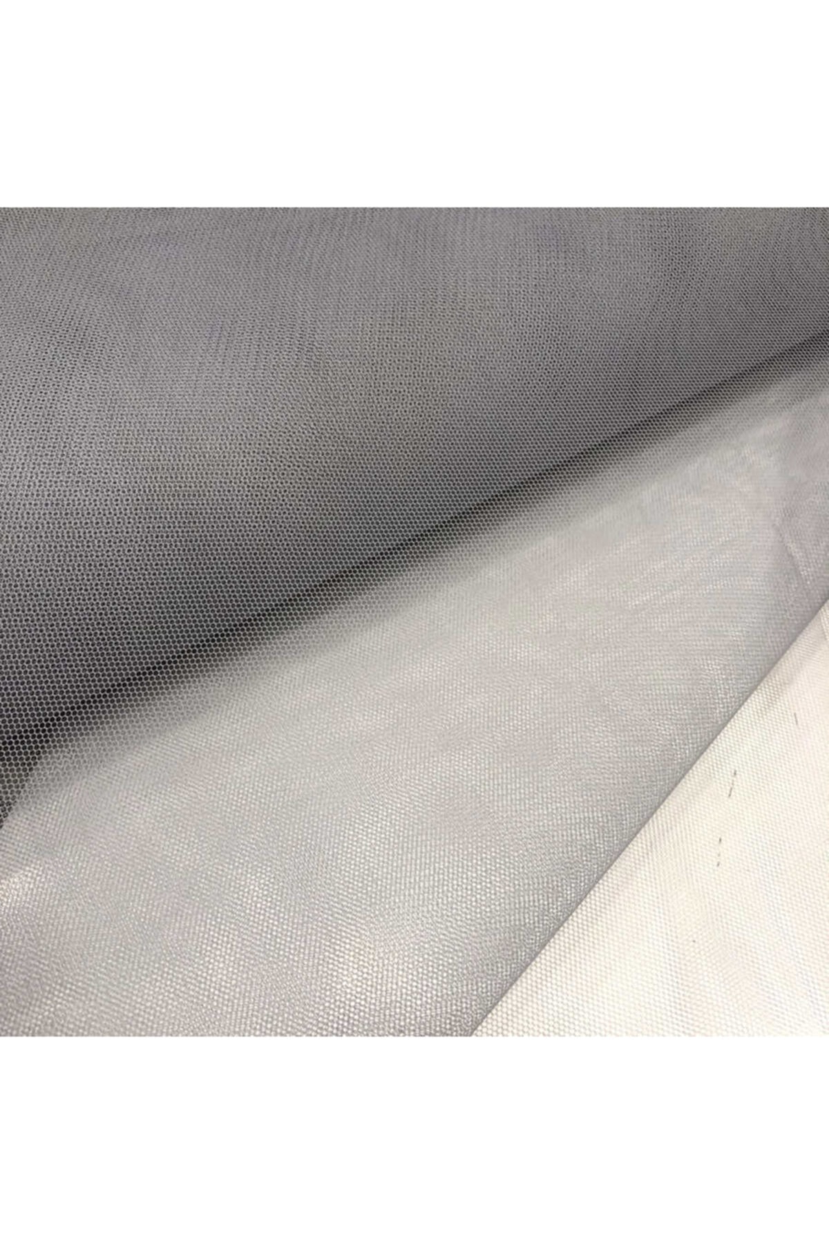 Silver Color 50 Meters Ball Greek Honeycomb Tulle Fabric Width 2 Meters Gray Silver Engagement Bundle Luggage Room Door Ornament
