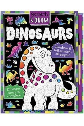 Scratch And Draw Dinosaurs Art Activity Book TNYSHP -9781801051262