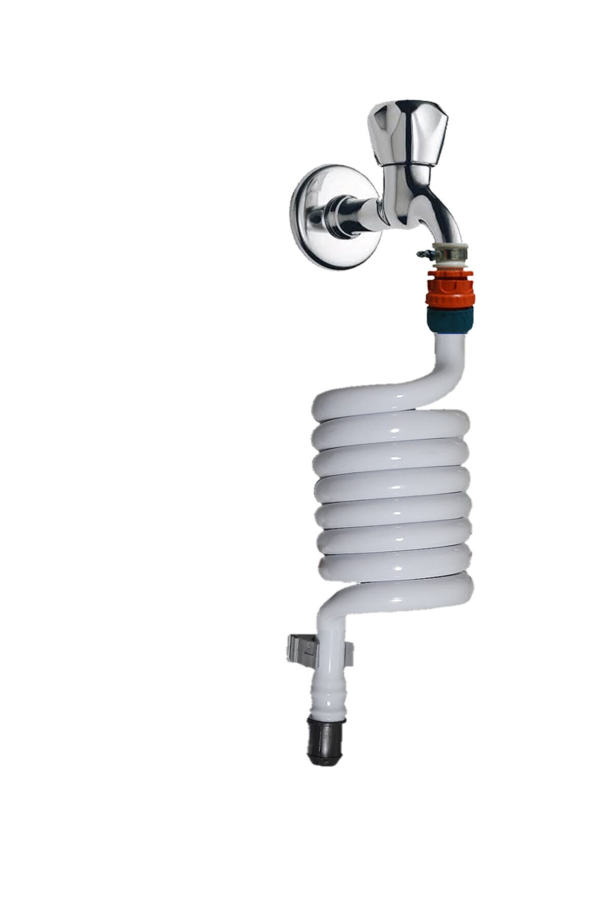 PLASYAY Spiral Taharet Matik Hortum Rekorlu Ve Duvara Sabitlemeli 110 Cm