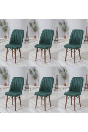 Akb Concept Karegold Eva Serisi 6 Adet Yeşil Sandalye evo03