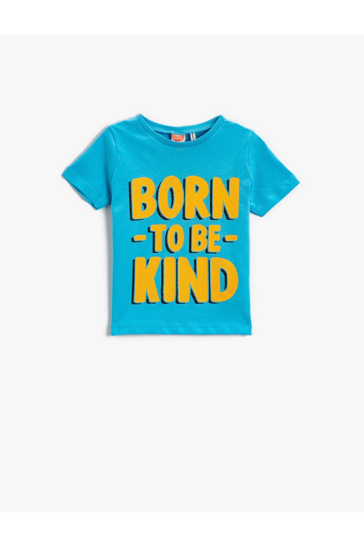 Koton T-Shirt Dunkelblau Regular Fit Fast ausverkauft