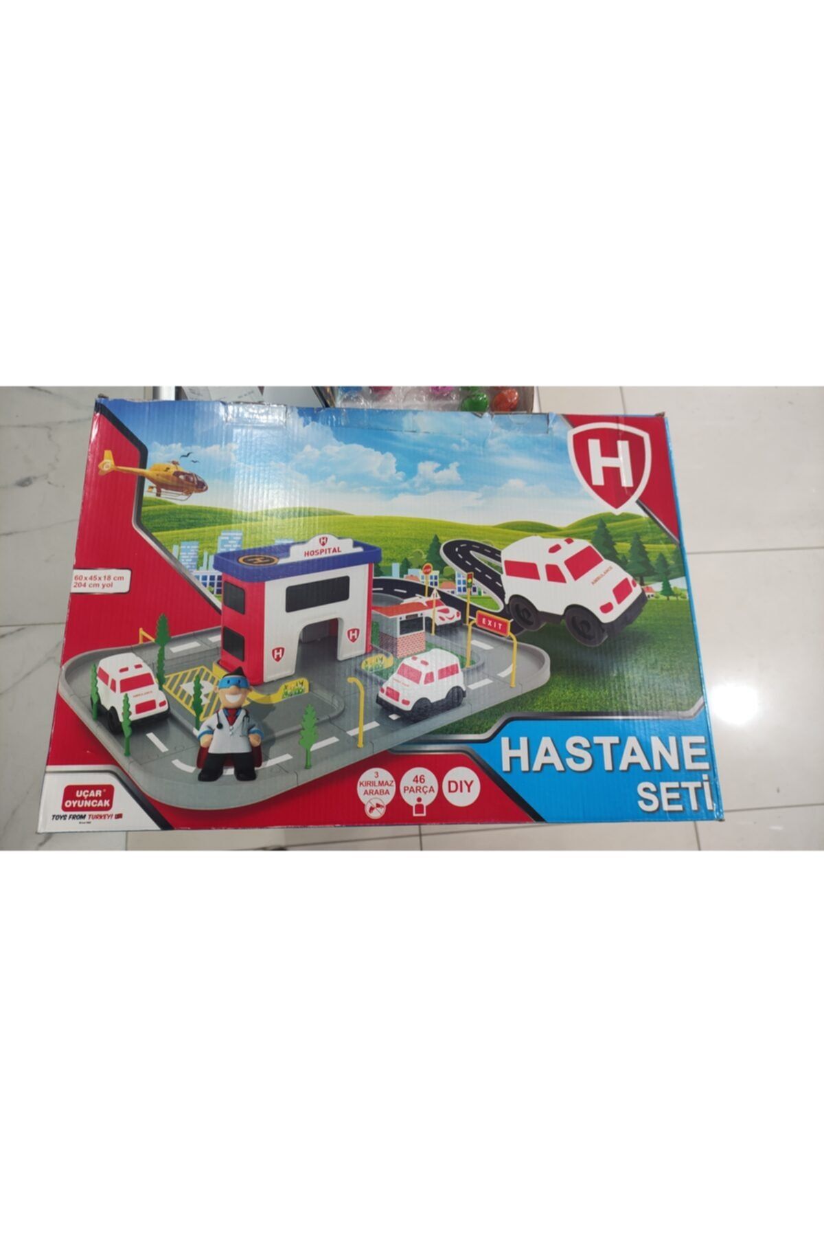Uçar Oyuncak Hastane Seti 46 Parça