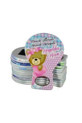 20 Adet Doğum Günü Mevlid Bebek Çocuk Balon Açacak Magnet Hediye magnet49