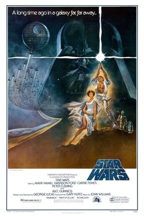 Star Wars (1977) 70 Cm X 100 Cm Afiş – Poster Darkhours TRNDYLPOSTER10081