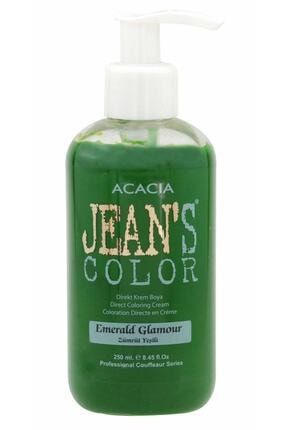 Jeans Color Saç Boyası Zümrüt Yeşili 250ml Zümrüt Yeşili J-2607