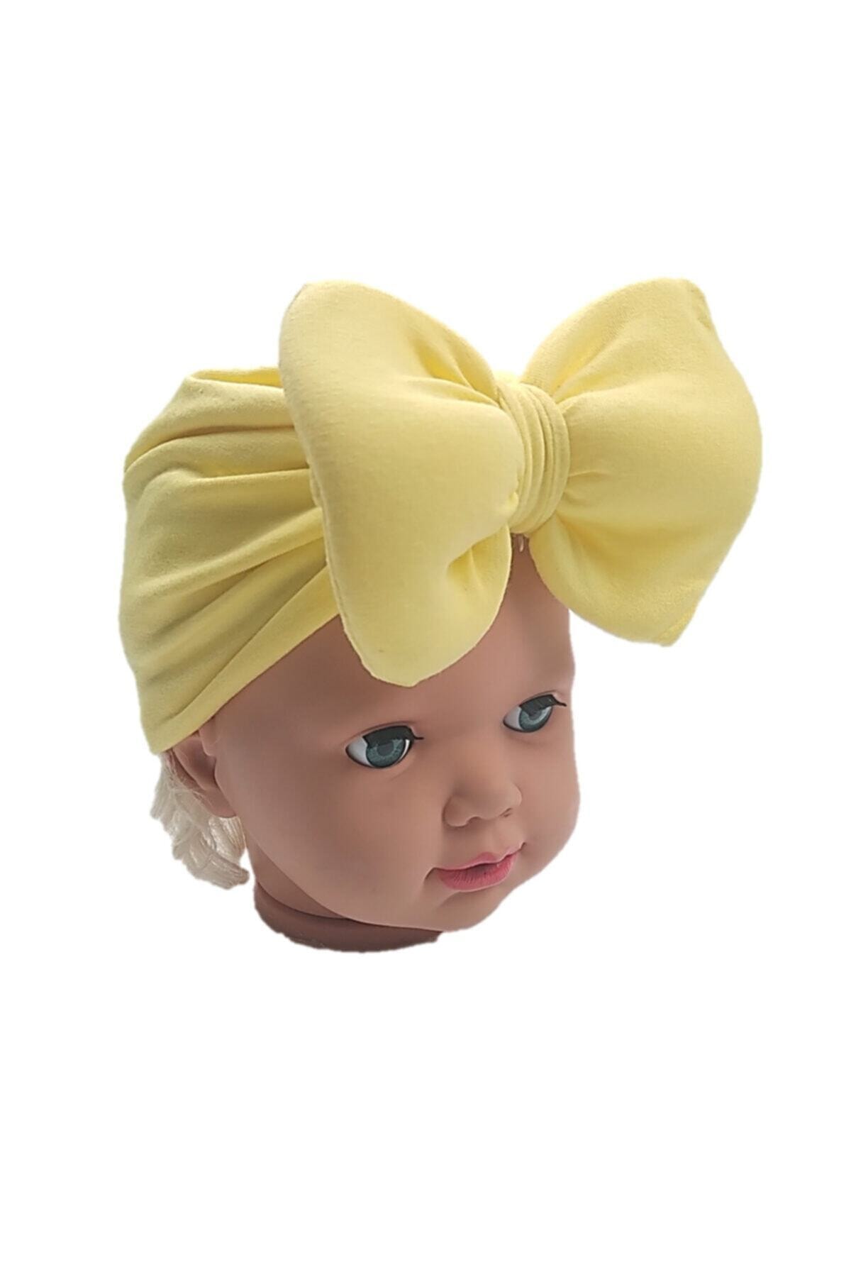 Fancy Bowtie Baby Bonnet