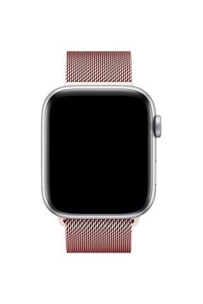 Apple Watch 42 Mm 44 Mm Çelik Kayış Hasır Örme Kordon Milano Wp12 Uyumlu TYC00363511651