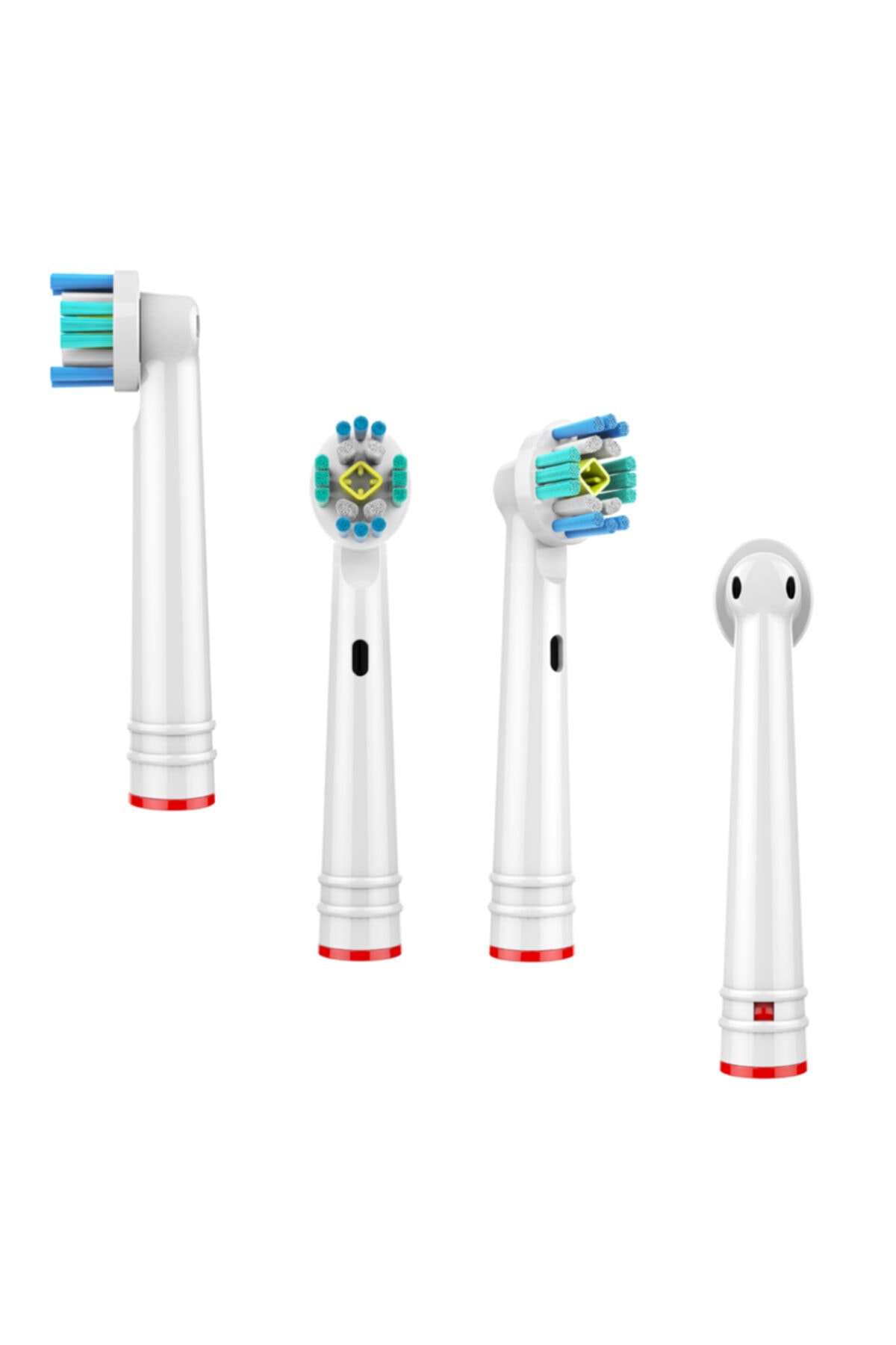 Kyver Oral-b Uyumlu 3d White 8’li Dış Fırçası Yedek Başlığı