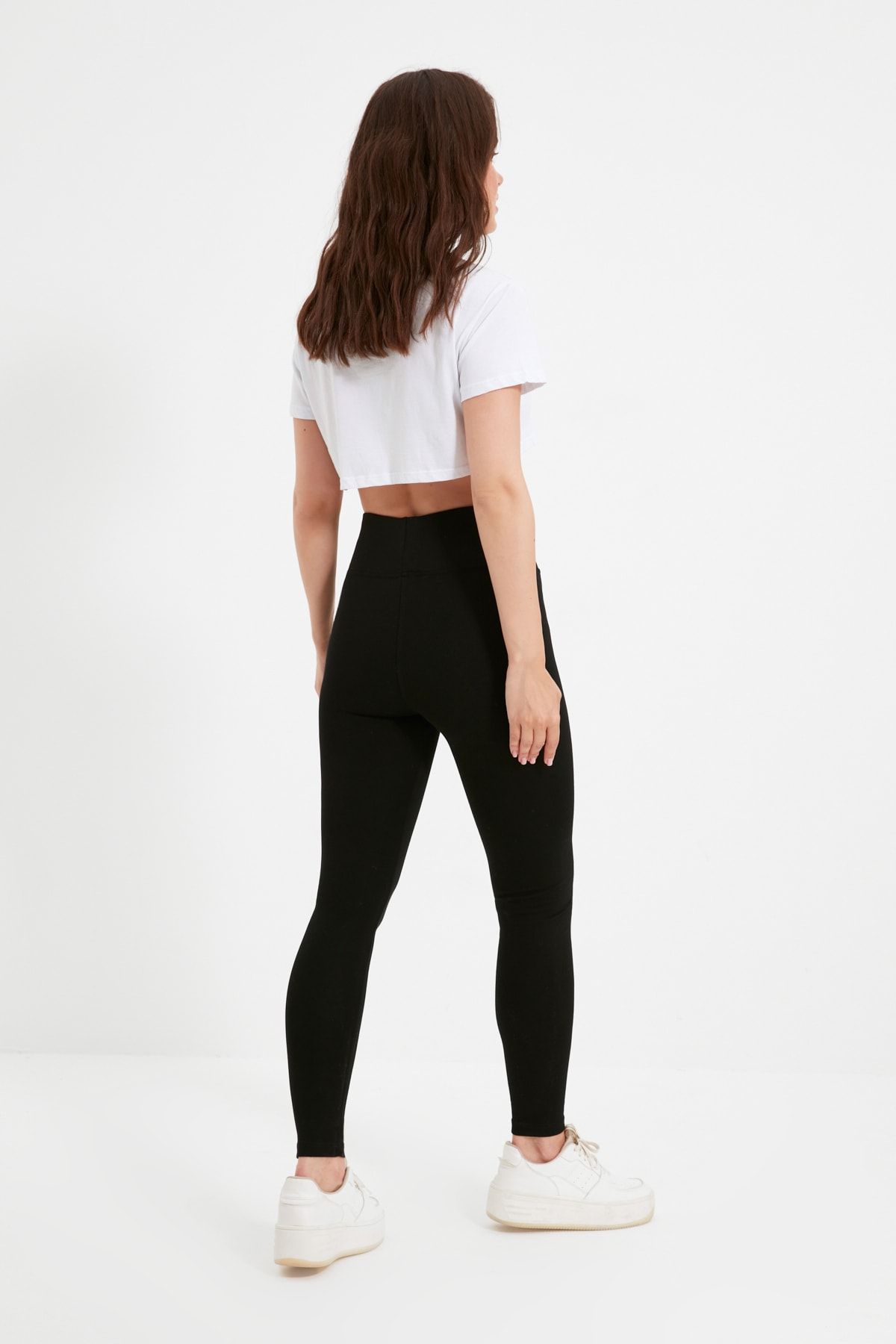 Buy Happiness Istanbul High Waist Tights, Thick Knitted Leggings Online