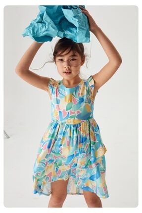 Limi Kız Çocuk Desenli Elbise TYC00364536120