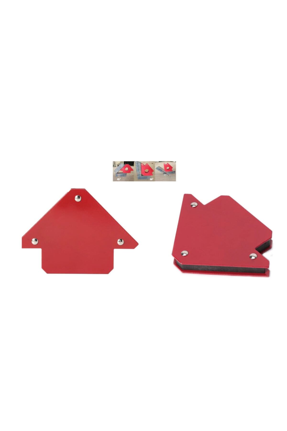 CEKSAN Manyetik Açılı Kaynak Tutucu Mıknatıs Manyetik Gönye 25lbs 2 Adet Mıknatıslı Kaynak Gönyesi