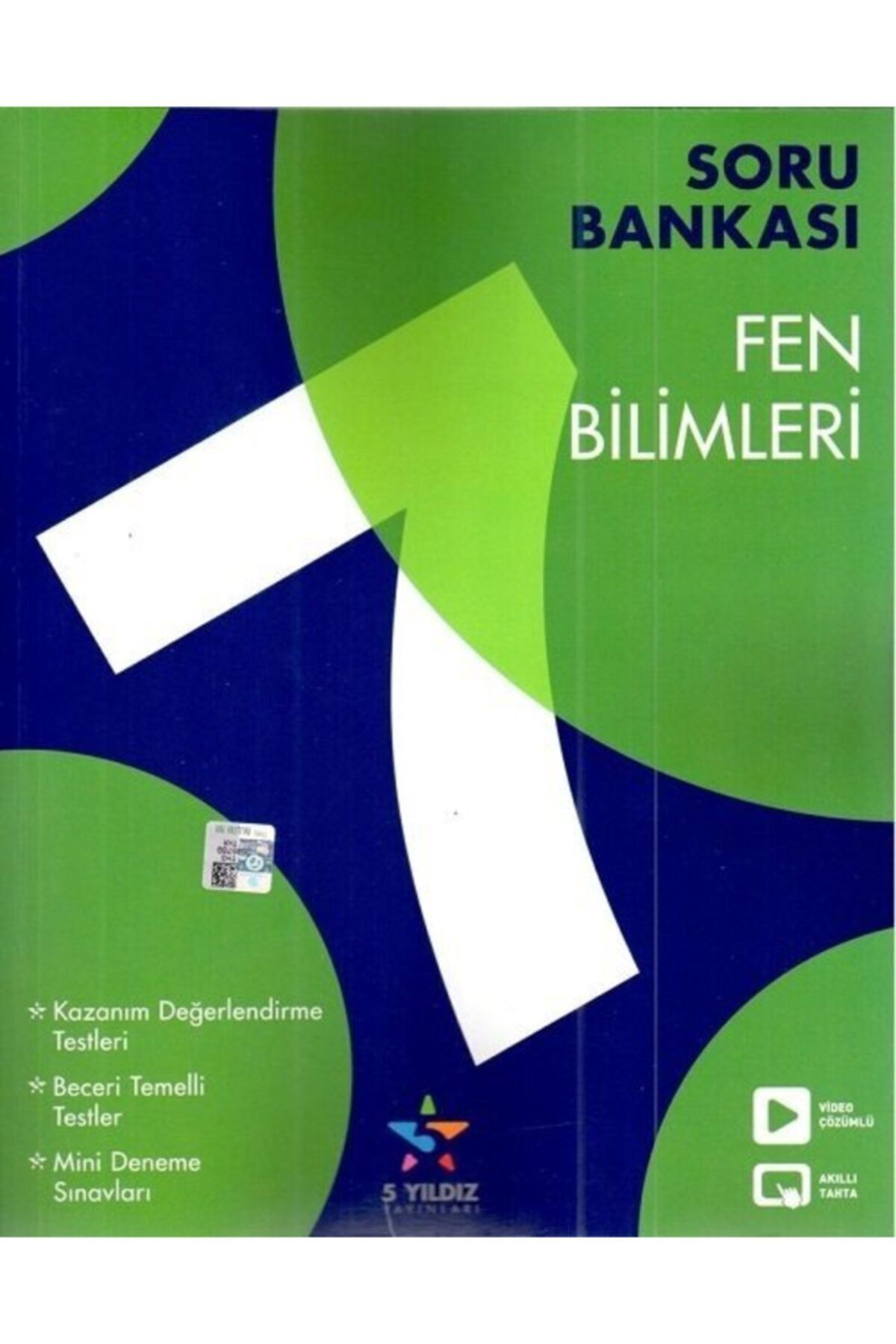 5 yıldız yayınları 7. Sınıf Fen Bilimleri Soru Bankası 5 Yıldız Yayınları