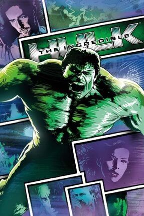 The Incredible Hulk (2008) 70 Cm X 100 Cm Afiş – Poster Luckchuck TYC00364551251