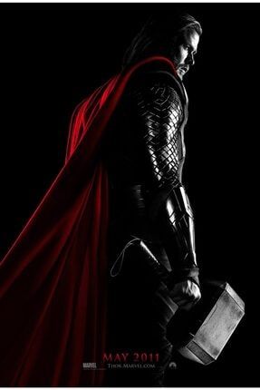 Thor (2011) 70 Cm X 100 Cm Afiş – Poster Mycrofter TRNDYLPOSTER13678