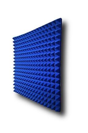 Mavi Piramit Akustik Sünger 50x50cm Kalınlık 40mm Piramitmavi01