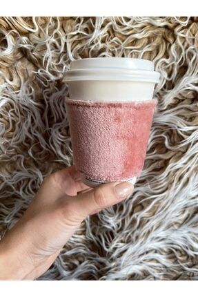 Deri Bardak Tutacağı-coffee Cup Sleeve (puffy Pink Cover Bag) PuffyPink