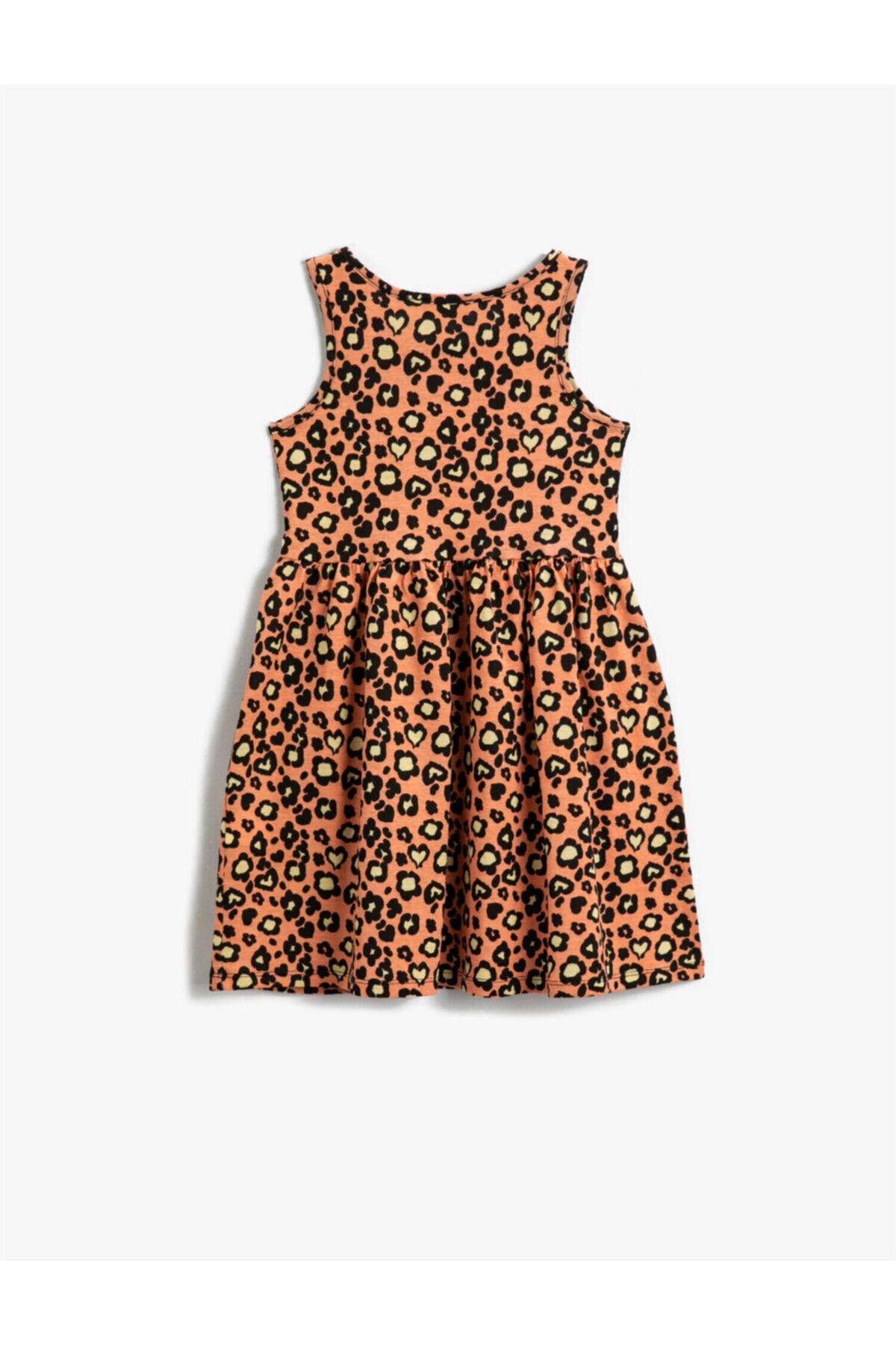 لباس مجلسی دخترانه نارنجی کوتونKoton | 2YKG87822OK اورجینال - تصویر 2