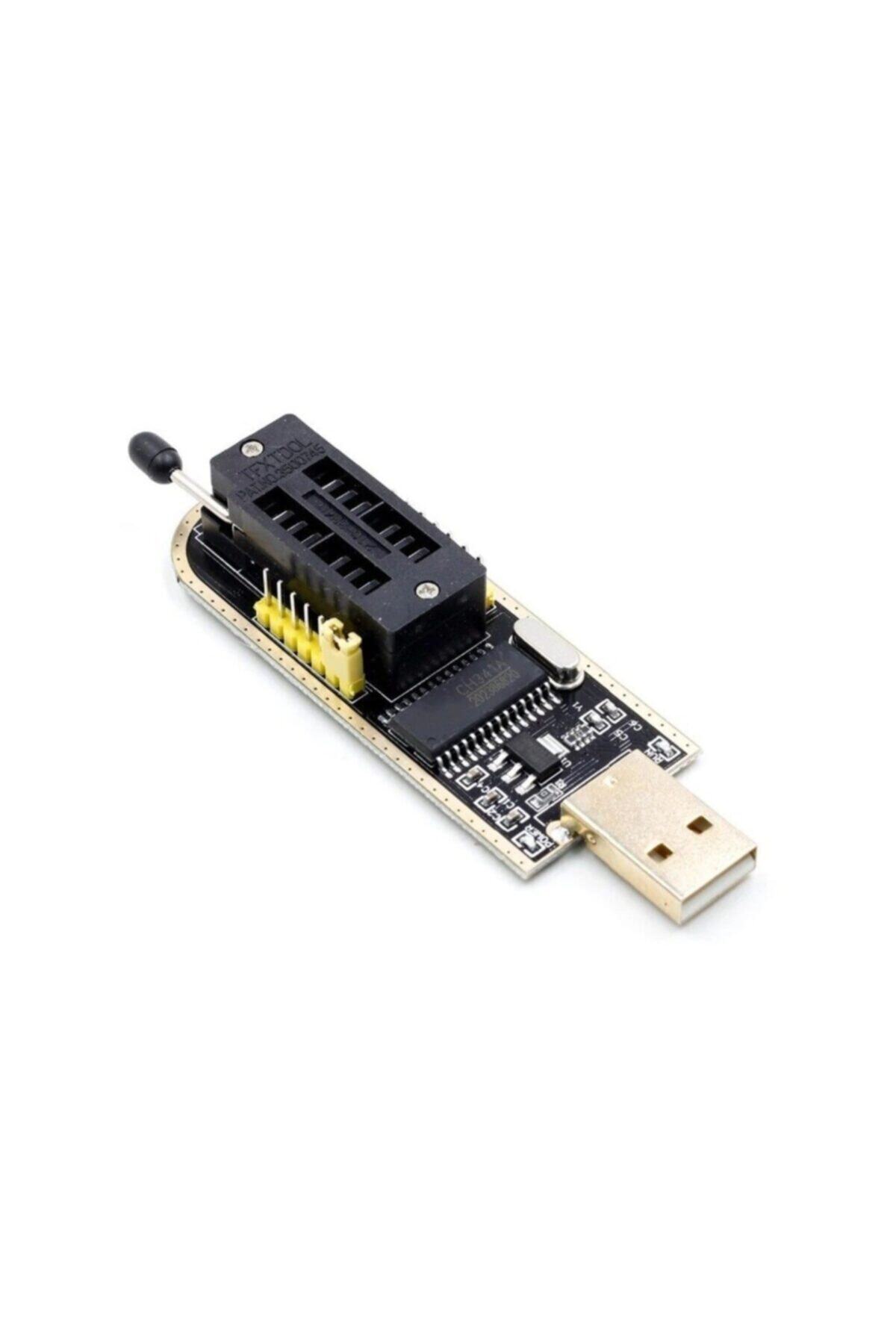 Usb Bios Flash Eprom Programlayıcı Ch341a 24 25 Serisi 2