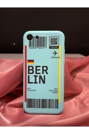Iphone 7/8/se 2020 Uyumlu Berlin Biletli Telefon Kılıfı 452369