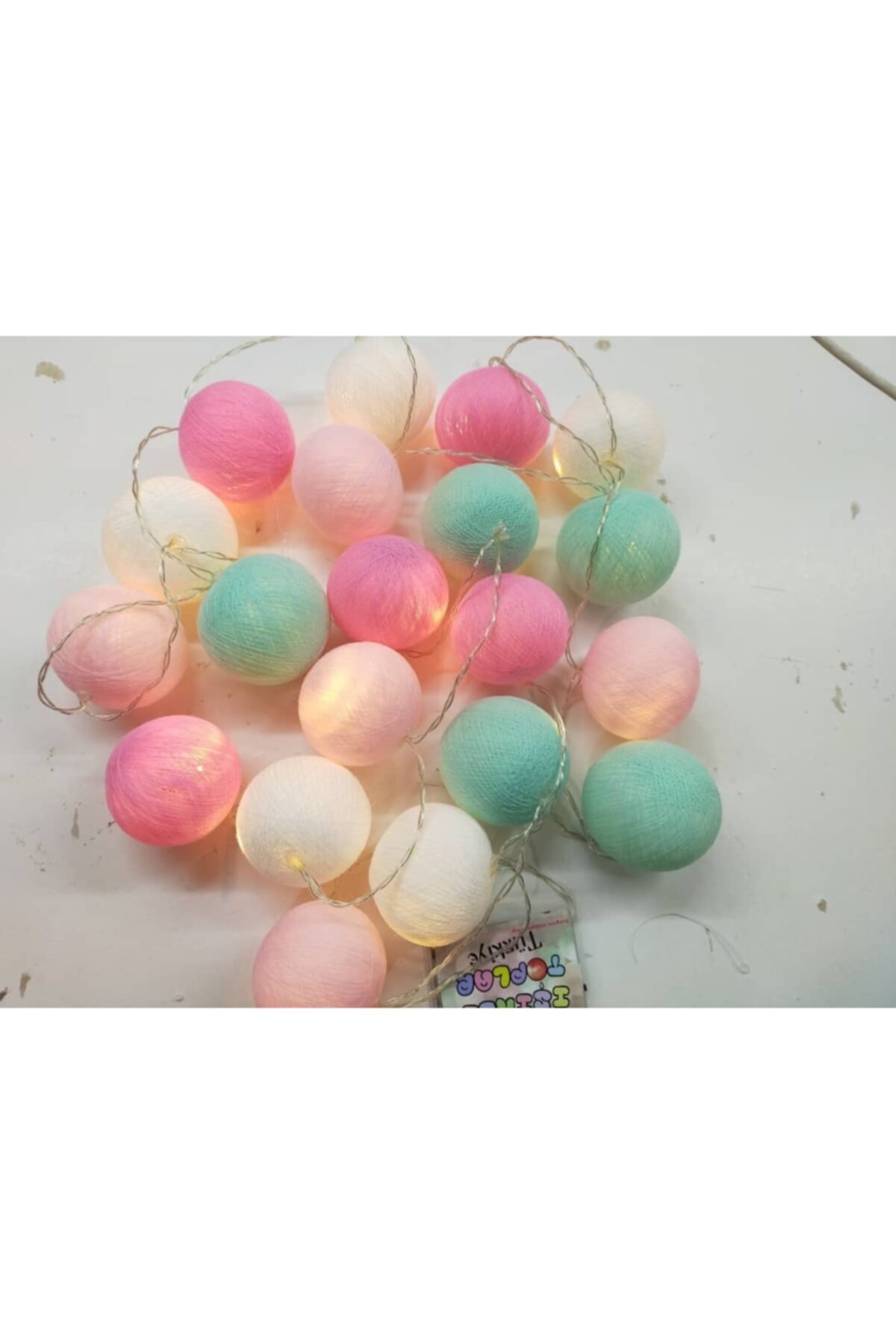 Genel Markalar Dekoratif Led Işıklı Toplar Oda Süsleme Ve Aydınlatma