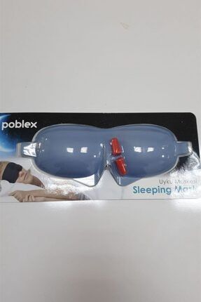 Uyku Maskesi 3d Mavi + Köpük Kulak Tıkacı POB0080300-2
