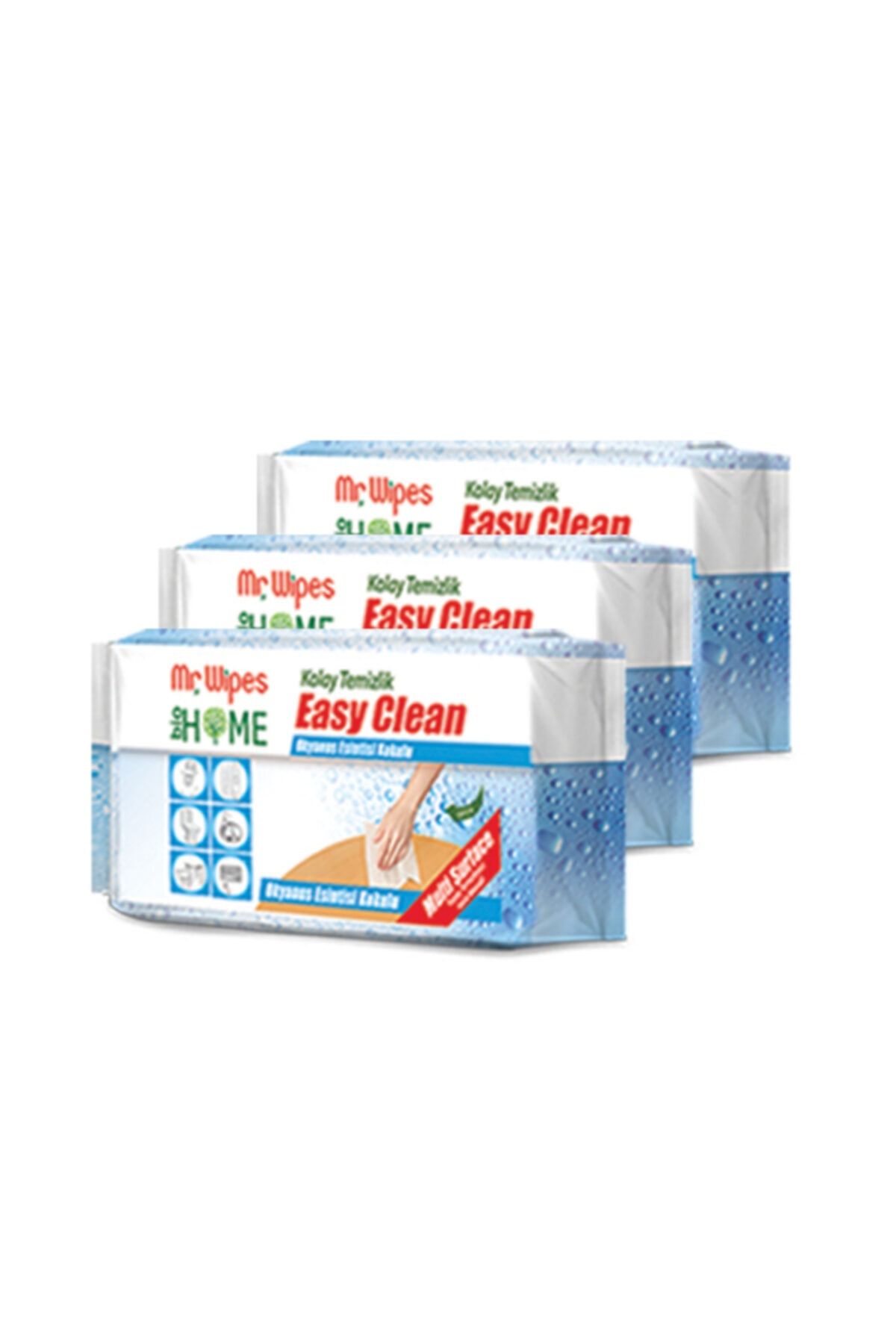 Farmasi Mr.wıpes Easy Clean Temizleme Mendili Okyanus Esintisi Kokulu 40 Adet 3 Lü