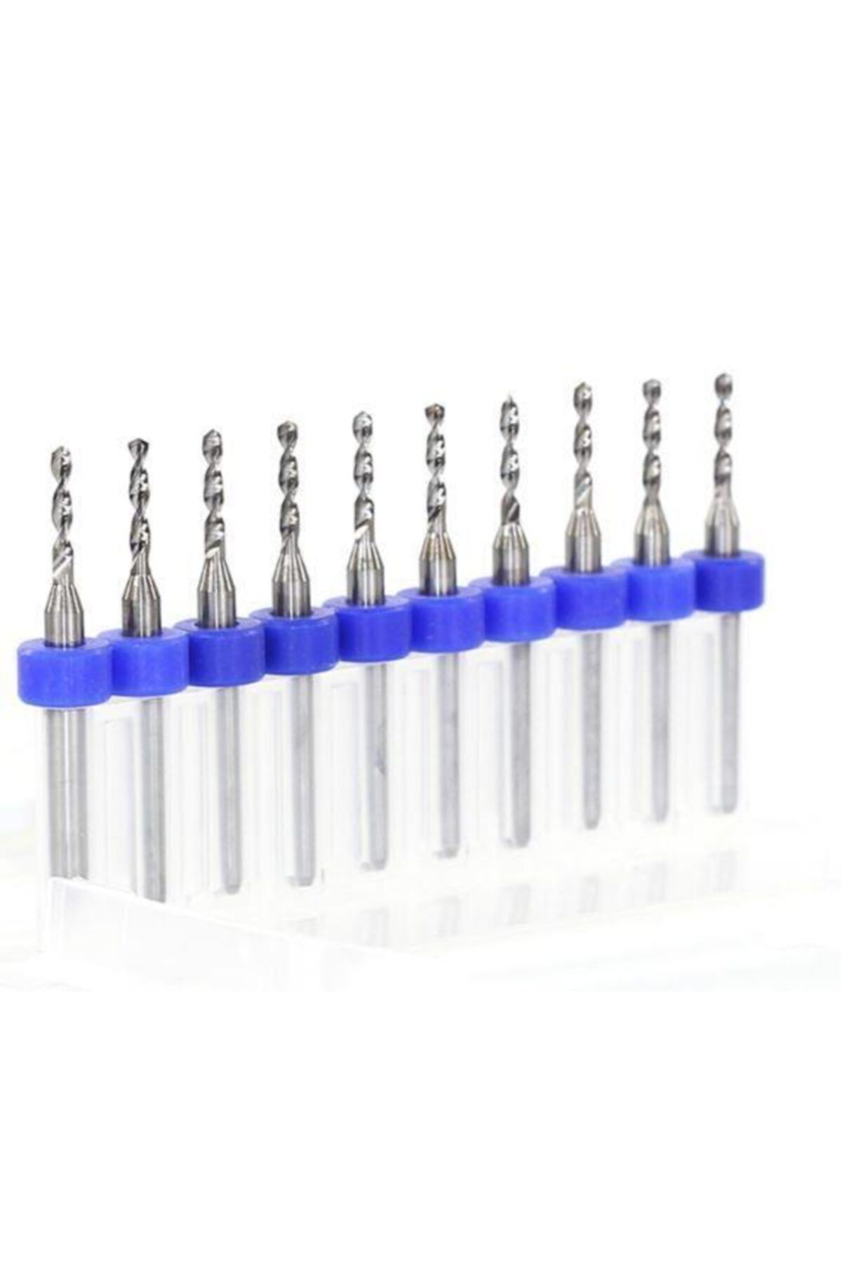 Profisher-Pcb Micro Carbide Cnc Drill Bit Set of 10 1.75mm Tungsten 18 Shank 3