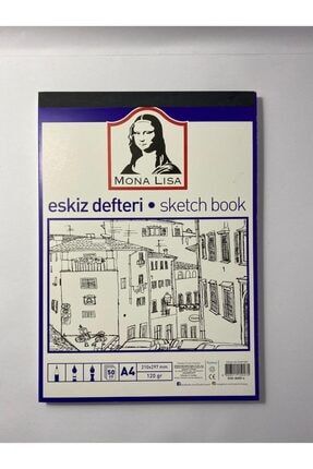 Mona Lisa Eskiz Defteri (sketch Book) A4 120 Gr. 50 Yp. KML089MJ