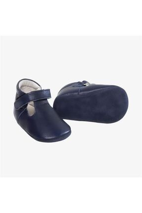 Unisex Bebek Lacivert Cırtlı Patik İlk Adım Ayakkabısı MIIAAM042BB20FS1