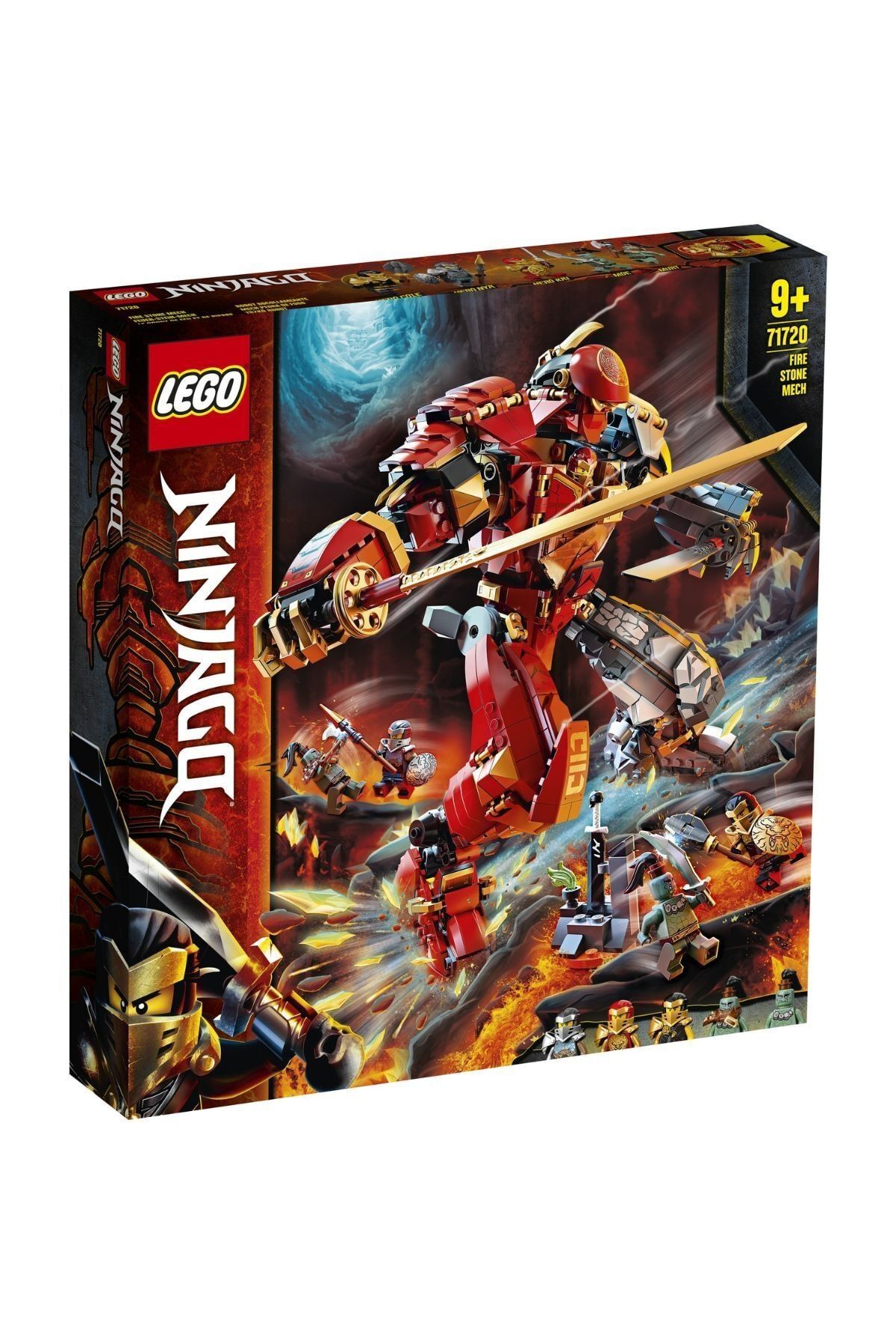 LEGO لگو مجموعه ساختمانی Ninjago Firestone Robot 71720 (968 قطعه)