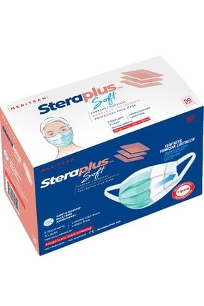 Steraplus 3 Katli Cerrahi Maske Beyaz Fiyati Yorumlari Trendyol