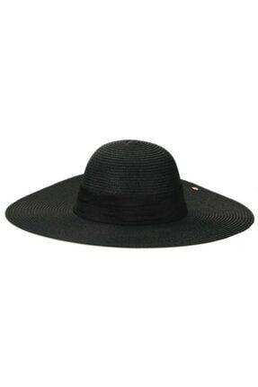 Kadın Siyah Hasır Şapka K-053 K-053-1