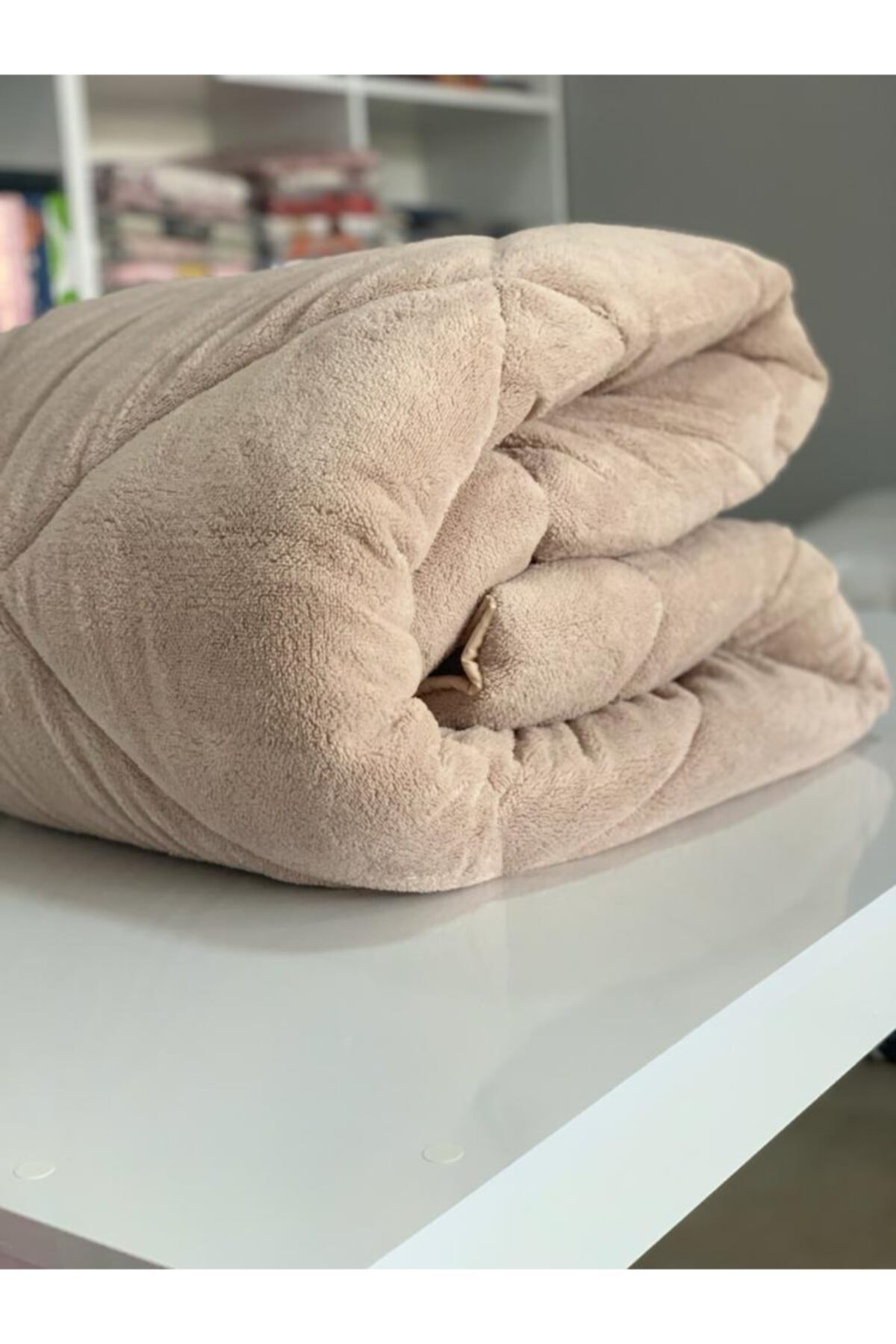 ST HOME Kahverengi Çift Kişilik Yorgan