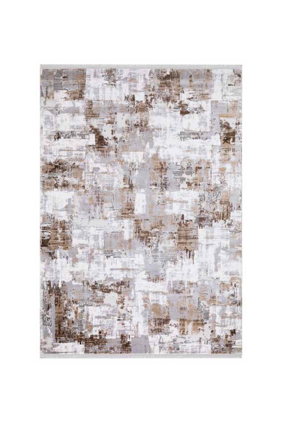 Angora Gri Bej Halı Evo 9467d