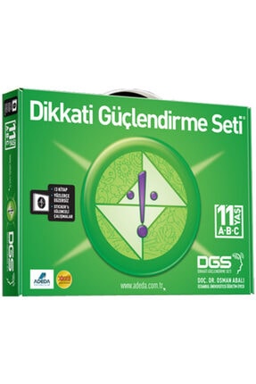 Adeda Yayınları Dikkati Güçlendirme Seti 11 Yaş